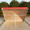 6k rectangular umbrella, outdoor large-sized sunshade stall, sun beach courtyard umbrella, three-meter reinforced large umbrella details Picture